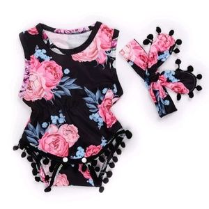 The Gaby - Adorable 2 piece Baby Girl Romper